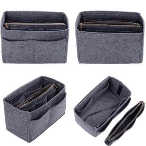 Purse Organizer Insert, Felt Bag organizer with zipper, Handbag & Tote Shaper